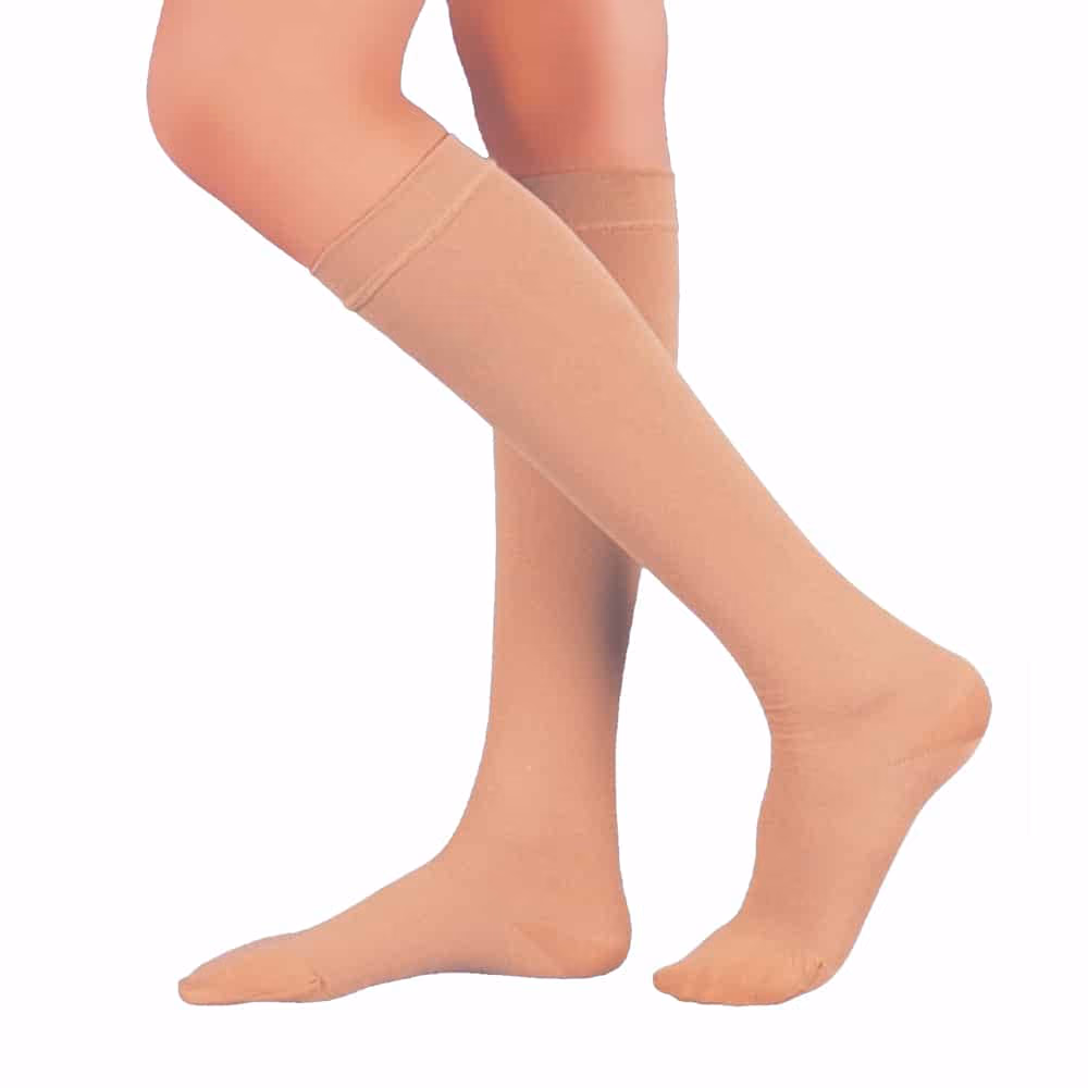 Diz Altı Varis Çorabı CCL1 18-22 mmHg Krem