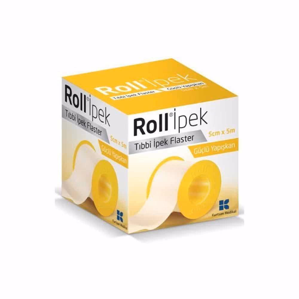 Roll İpek Tıbbi Flaster 5 cm × 5 m