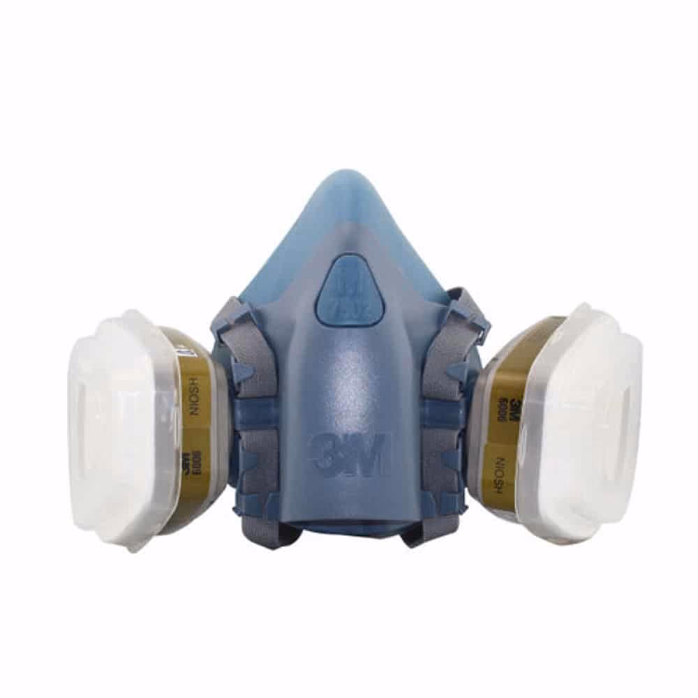 Yarım Yüz Silikon İlaçlama Maskesi